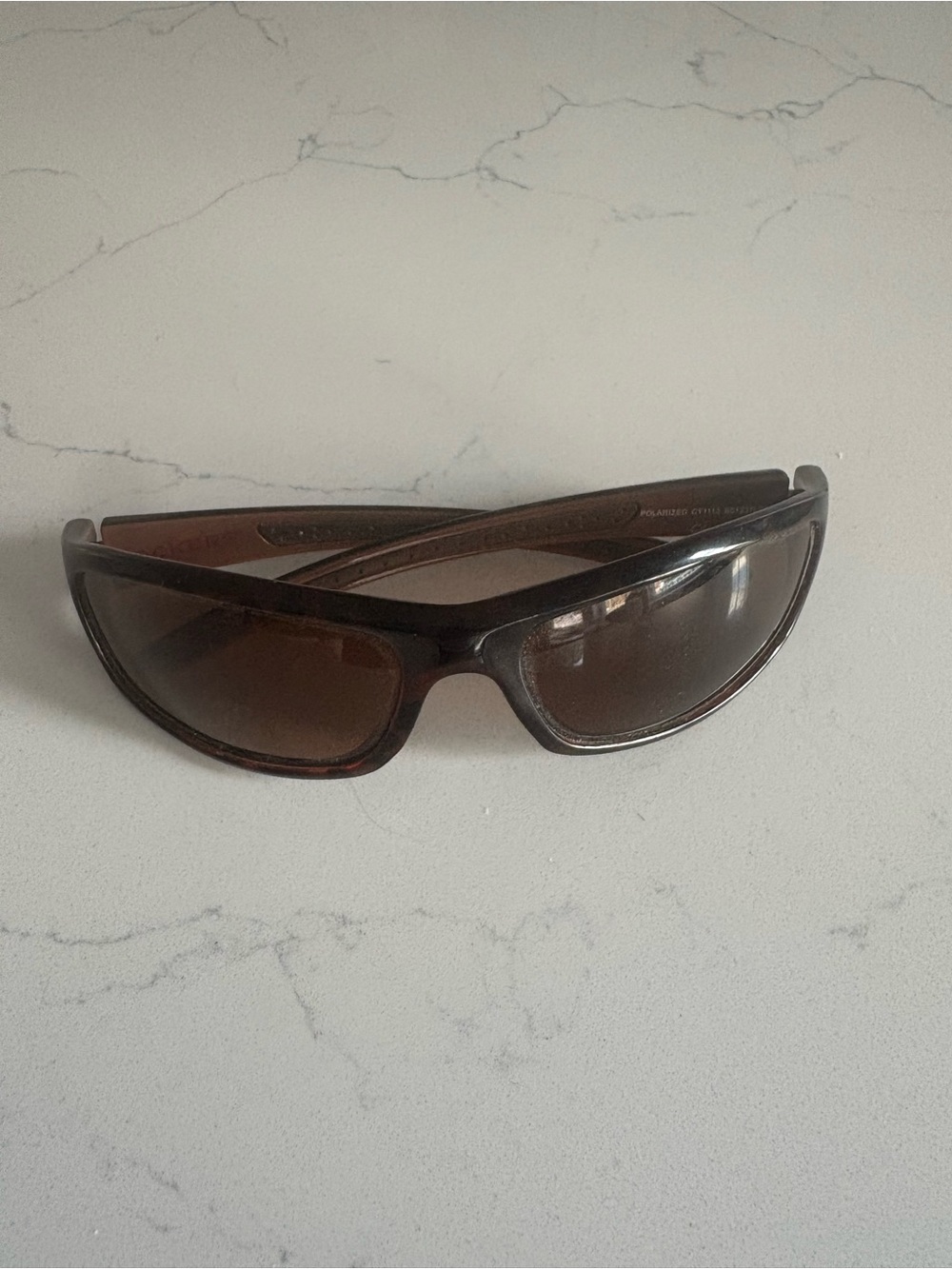Dockers Brown Wraparound Sunglasses